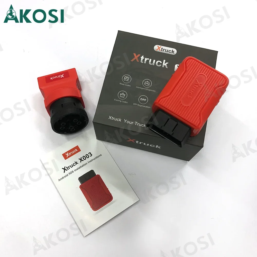 Тяжелый грузовик Xtruck X003 интеллектуальная Диагностика OBD измерение напряжения DPF