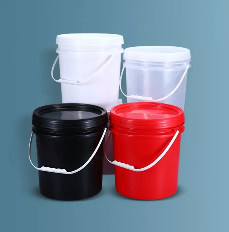 

10L Food grade thicken Plastic Bucket for paint oil with Lid and handle Household storage container