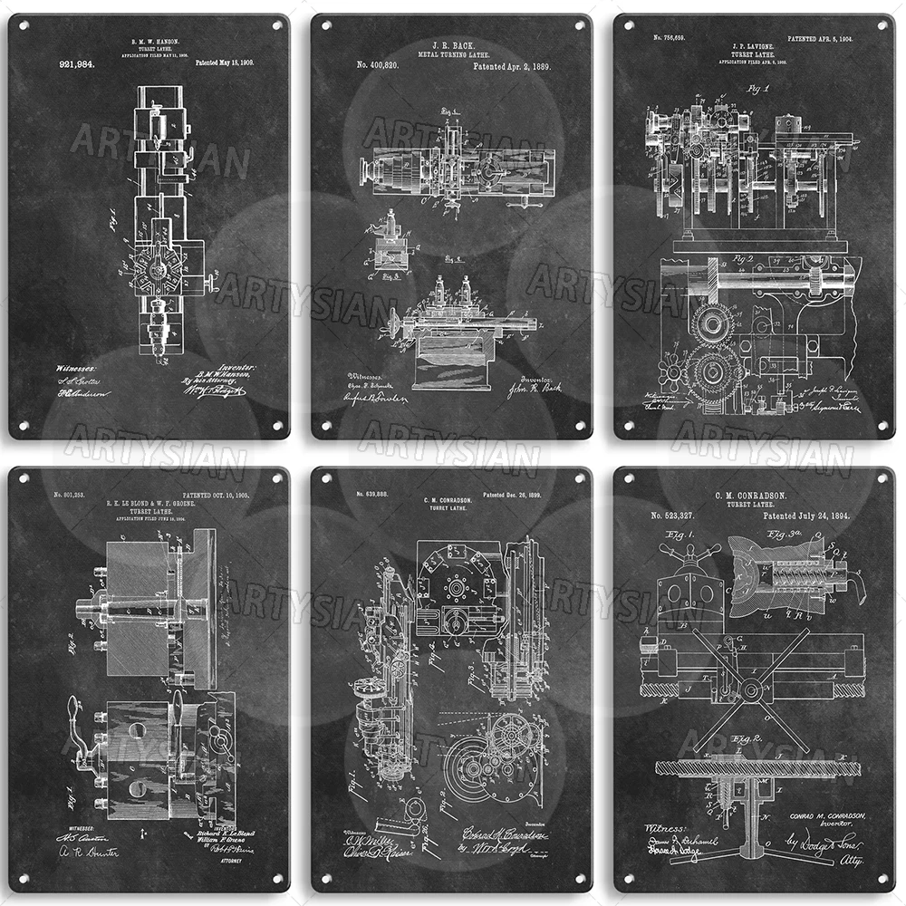 Артизийский токарный станок патенты Металлическая лампа автоматический