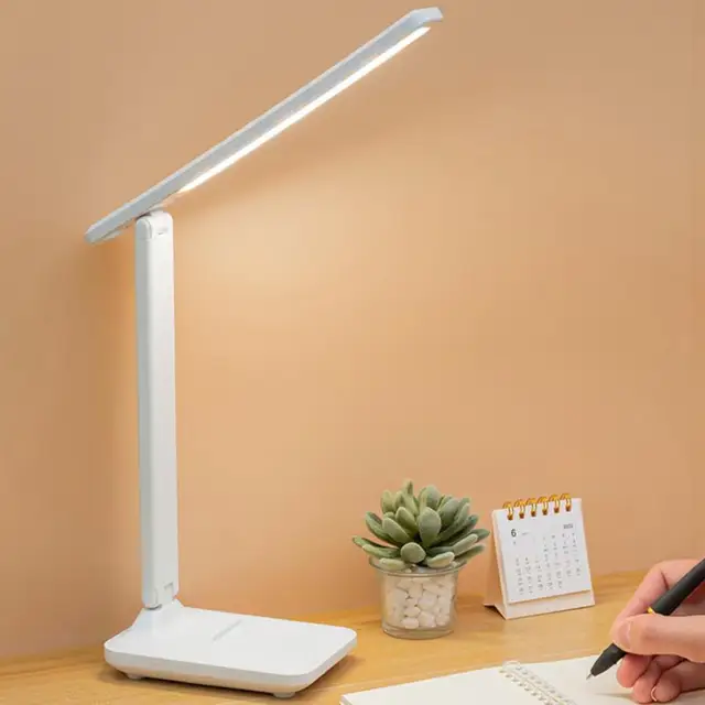 Led Desk Lamp Dimmable Desk Lamps With USB Charging Port Eye Protection Touch Control Table Lamp With Memory Function 3Modes 3