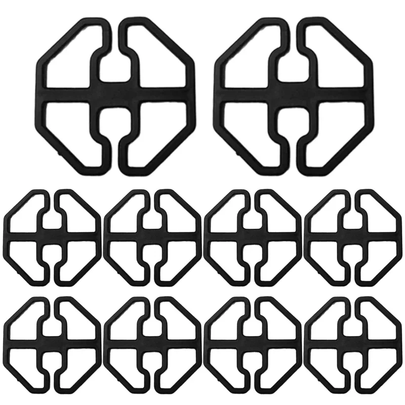 

10 шт., зажимы для крепления автомобильного ремня безопасности