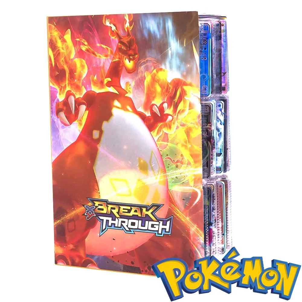 

432 Cards Map Collections Binder Pokemon Album Book 9pocket Grande Large Loaded Game Card Loaded List Folder Children Toy Gift