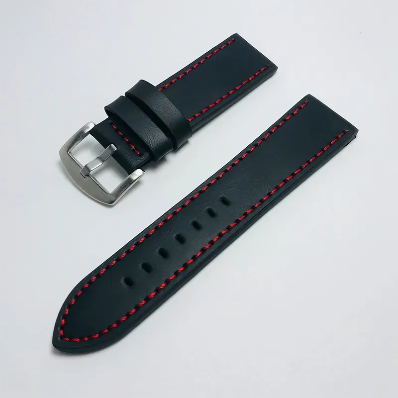 Leather Watch Strap Watches band 22mm 20mm 18mm 24mm Watchbands Men Women Wristband