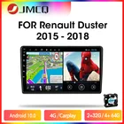 JMCQ Android 9. 0 4G 8 ядер автомобильное радио для Renault Duster 2015-10,0 мультимедийный видеоплеер 2 din RDS DSP GPS навигация головное устройство