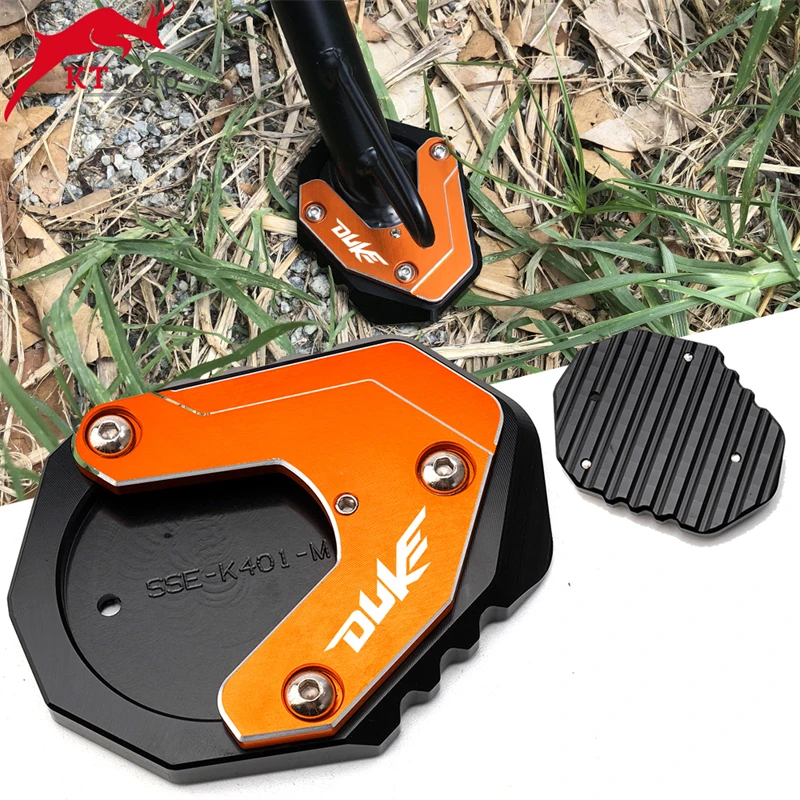 

Для Duke 125 200 390 690 SMC DUKE125 DUKE200 DUKE390 Новый Мотоцикл CNC Выдвижная ножка боковая подставка удлинитель поддерживающая пластина