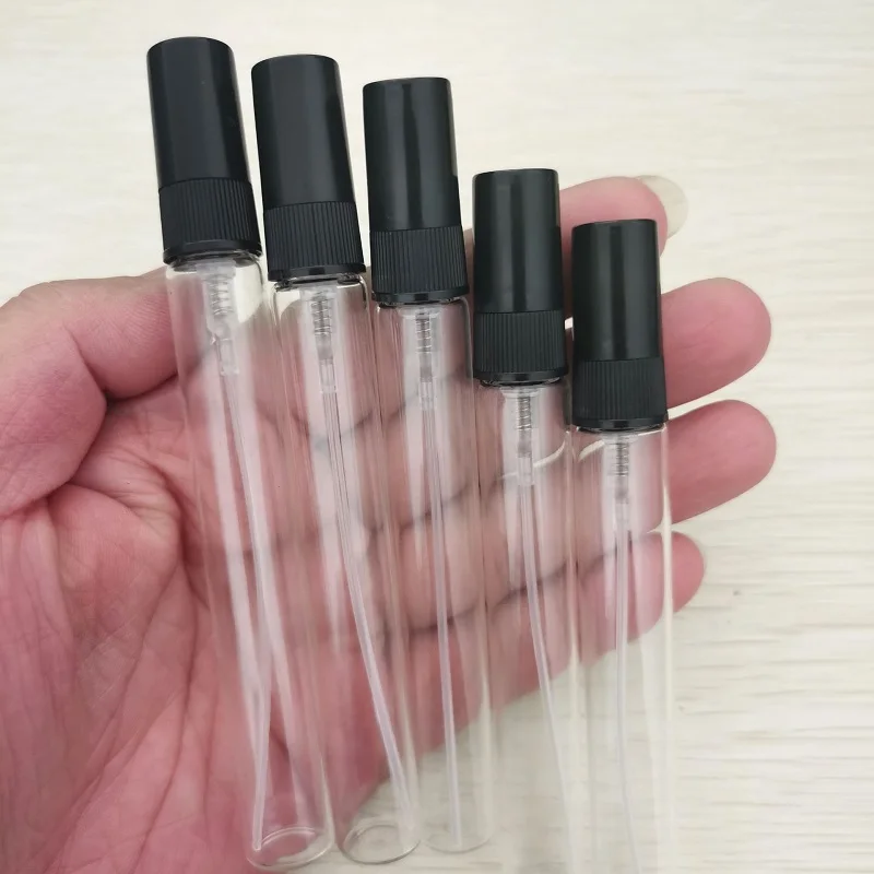 

Perfume bottle 2ml 3ml 5ml 10ml mini portable perfume glass bottle spray bottle in stock
