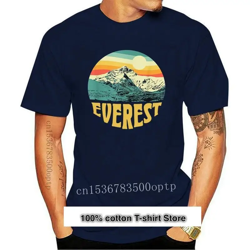 Рубашка с принтом 80 лет винтажная рубашка Гималайская Everest (1) | Мужская одежда
