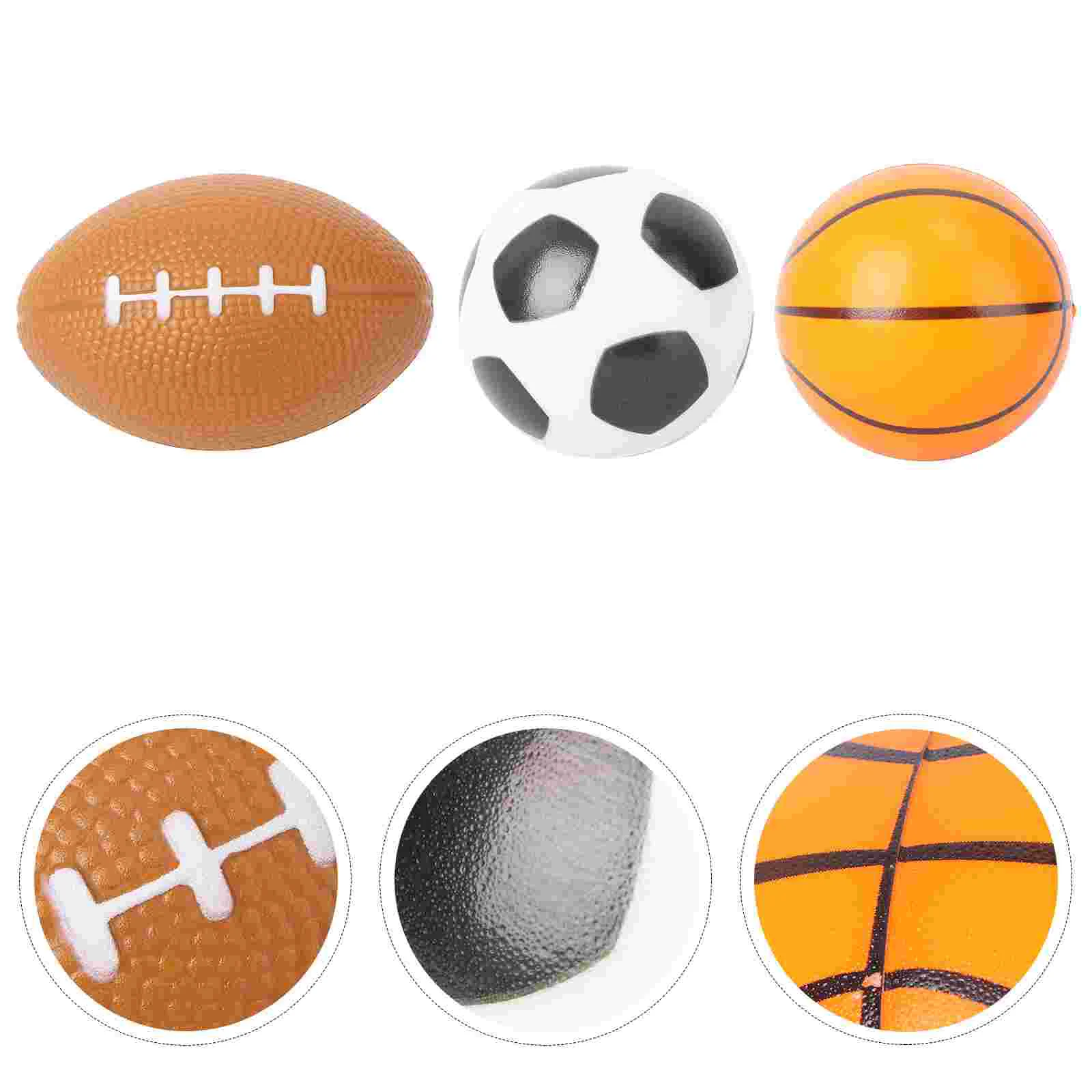 

3pcs Miniature Tennis Balls Miniature Sports Balls
