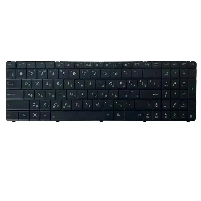 Фото И русская клавиатура для ноутбука ASUS K53SV K53E K53SC K53SD K53SJ K53SK K53SM X55A X55C X55U X55VD RU Black # №2