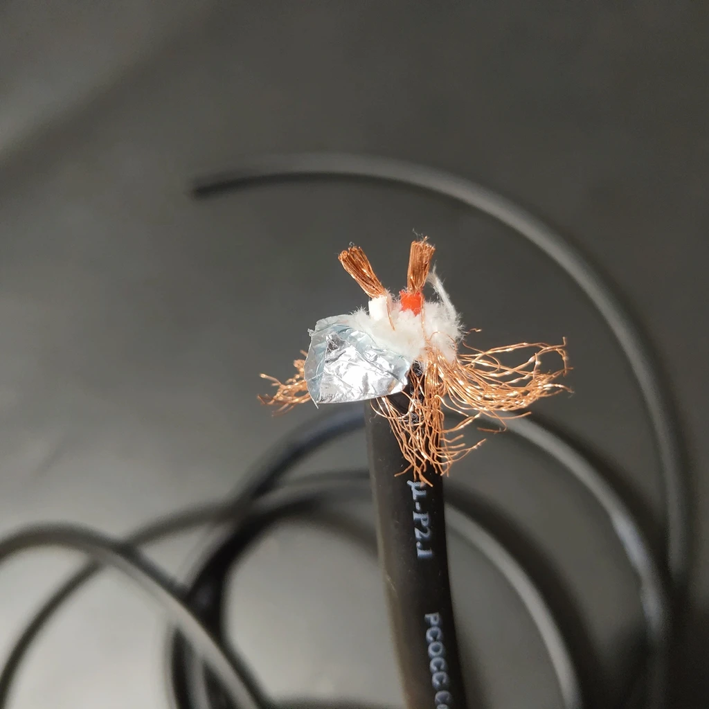 

Original Furutech μ-P2.1 high quality OCC 8mm Hi-Fi RCA XLR Interconnect cable DIY Profession Audio bulk soft Wire