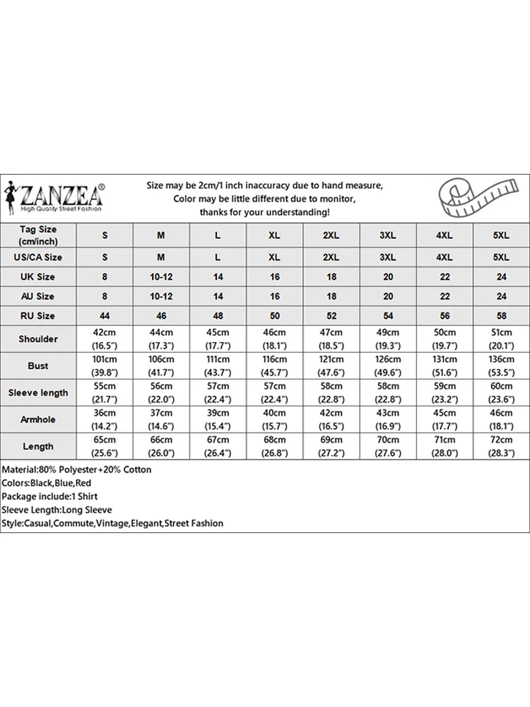 ZANZEA модные рубашки с воротником лацканами богемные топы рюшами по краю