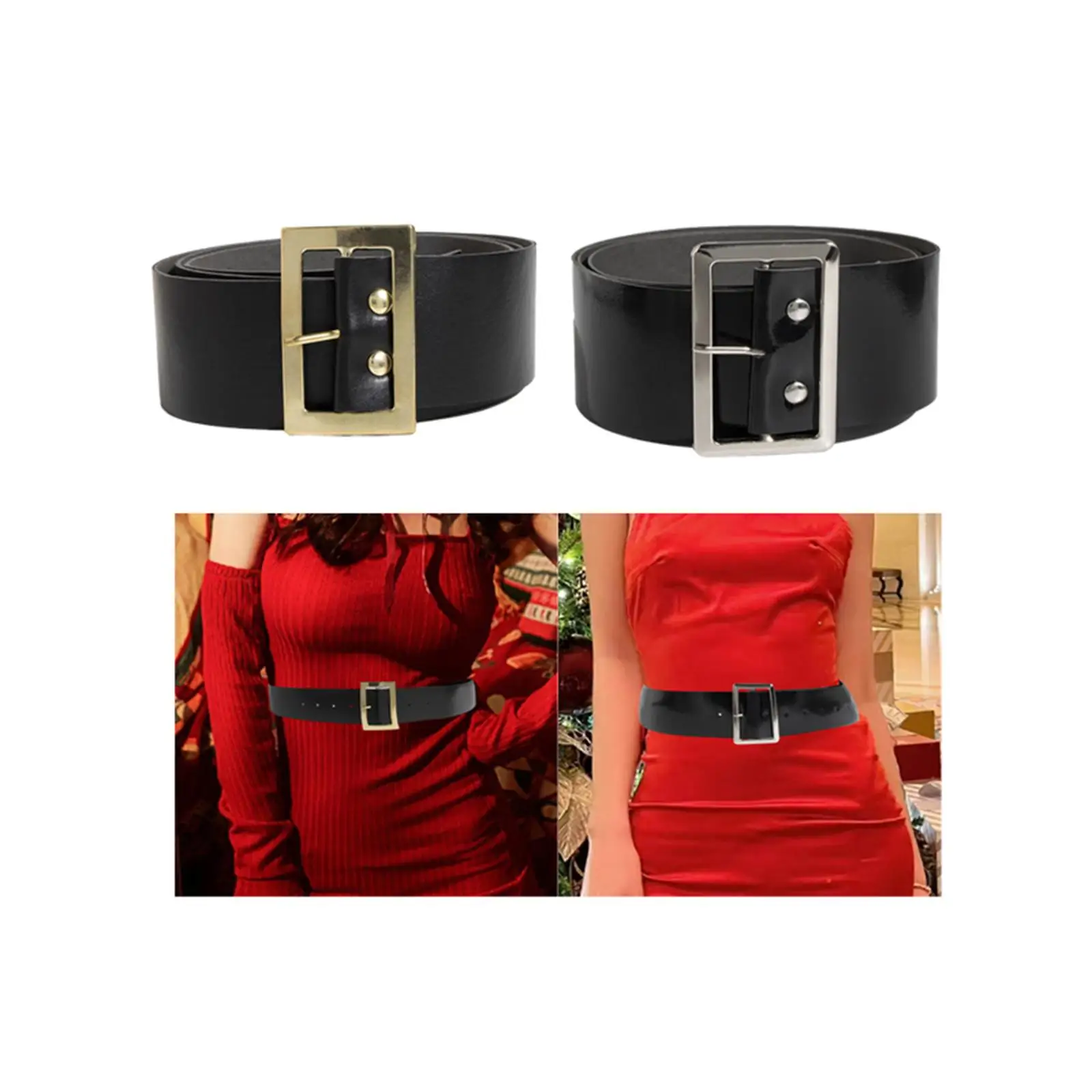 Пояс Санта-Клауса для взрослых костюмный ремень реквизита