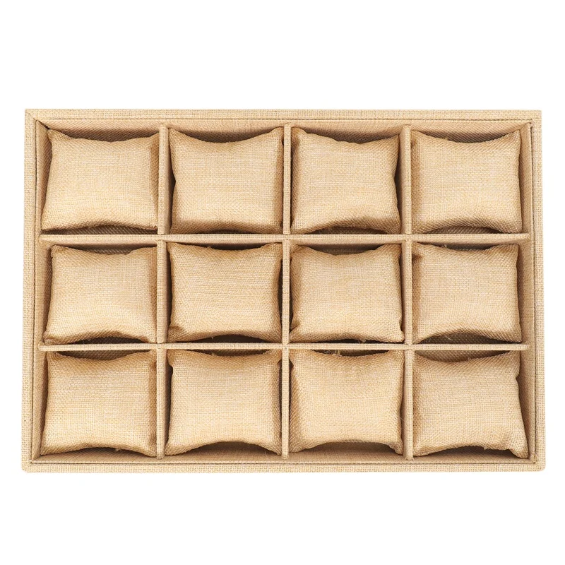 

18 Mesh Jewelry Tray Can Be Stacked Display Cabinet Storage Box