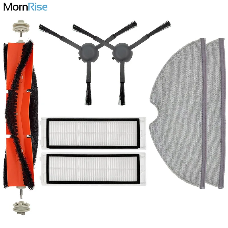 For Xiaomi MI Robot Vacuum Mop 2 Pro+ STYTJ02ZHM Accessories Vacuum Cleaner Spare Parts Replacement Kit Brush Filter Mop Cloth