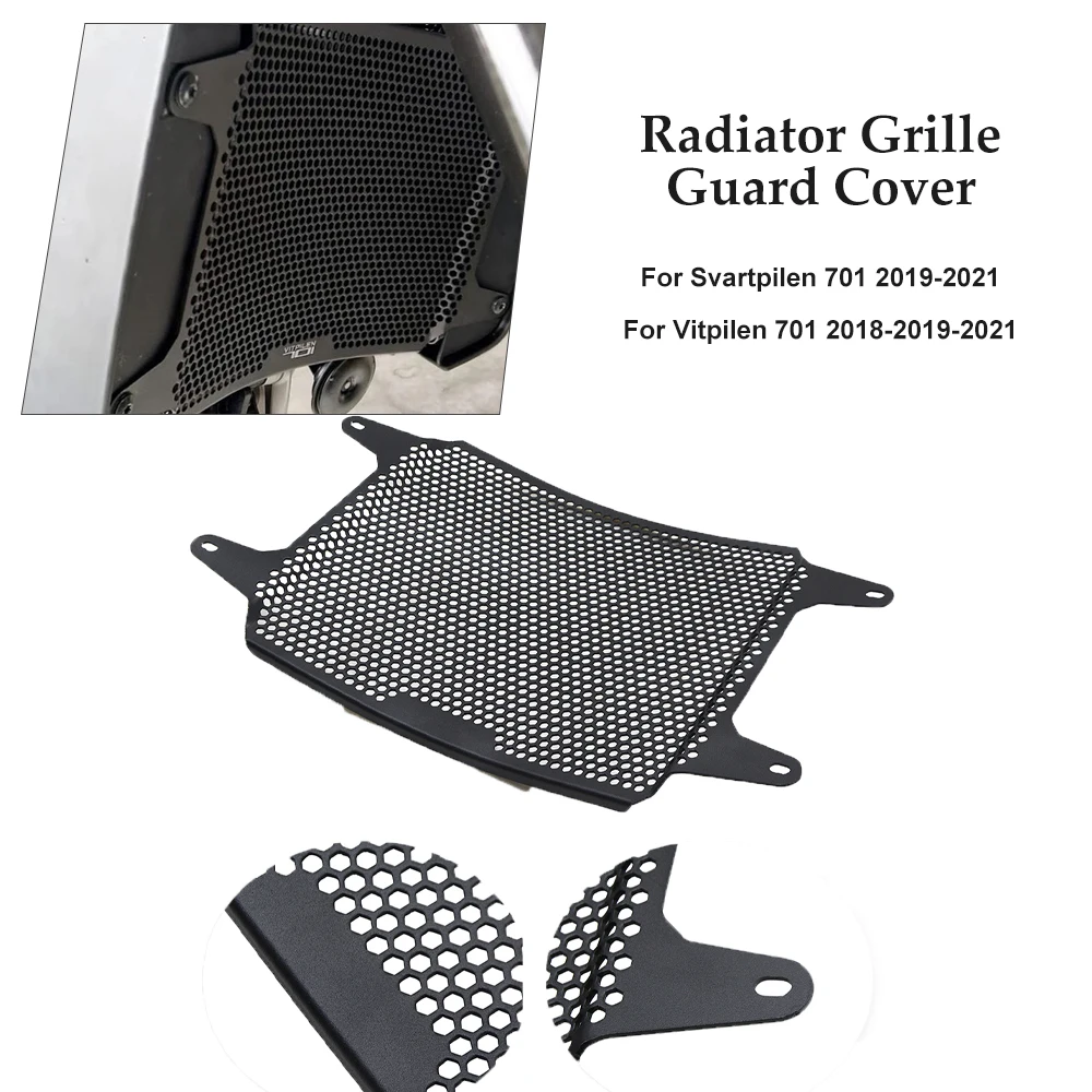 

Защитная решетка радиатора для мотоцикла Husqvarna Svartpilen 701 Vitpilen 701 2018 2019 2020 2021 2022 2023