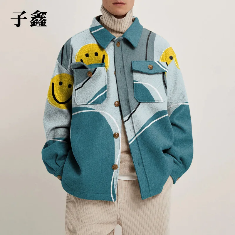 

Men's Hot Summer Outer Trend Men's 2022 Printed Jacket