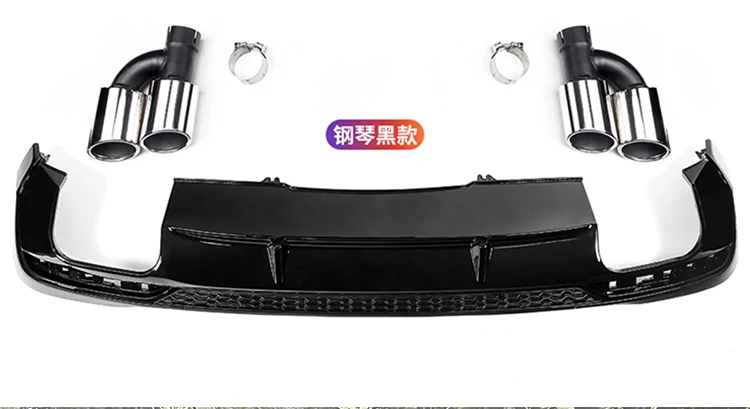 Рассеиватель RS4 подходит для audis A4 с настраиваемой линией выхлопных газов в стиле