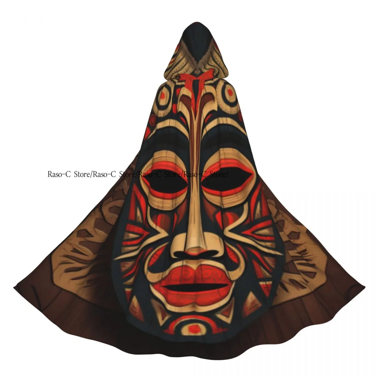 Взрывной средневековый костюм плащ