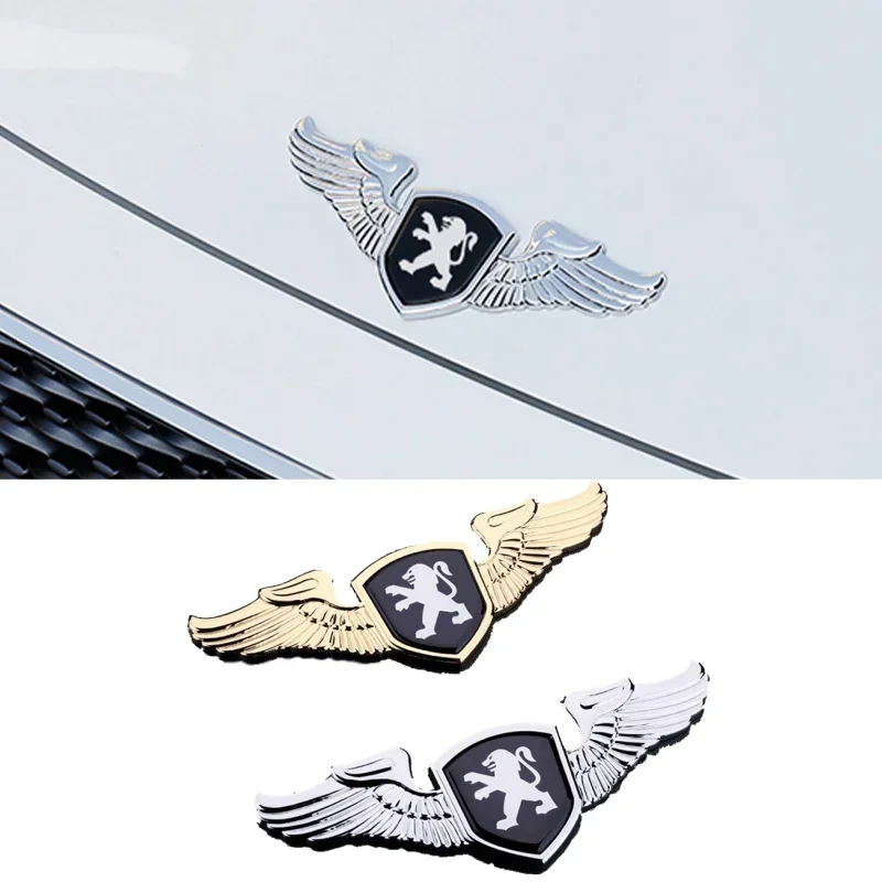 Для Peugeot Logo 3008 4008 5008 508 408 406 407 507 301 307 308 206 208 Автомобильный капот Эмблема Авто