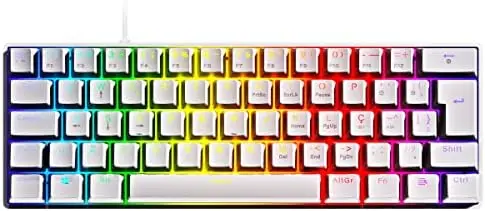 

MECÂNICO 60% ZOT OUTEMU BROWN HOTSWAP LED VERMELHO - PZOHBWV \u2013 ABNT2 - , Preto LED Vermelho teclado mecânico gamer