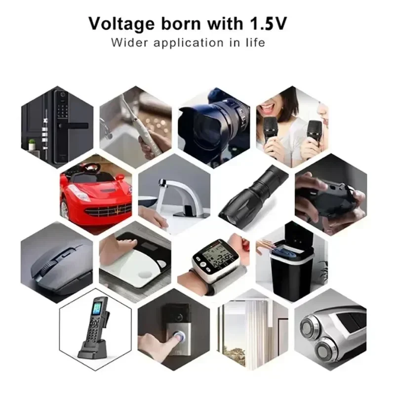 Литий-ионная аккумуляторная батарея USB Type-C для мыши пульта дистанционного