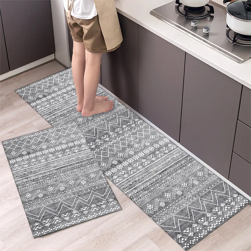 

Modern Kitchen Mat Fashion Simple Nordic Style Long Strip Area Rug Absorption Doormat Entrance Anti-Slip Floor Carpet HomeDecor1