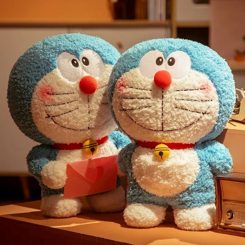 

Doraemon Big Doll 43cm Jingle Cat Plush Doll Soft Pp Cotton Stuffed Stuffed Toy Send Girlfriend Children'S Series Birthday Gift