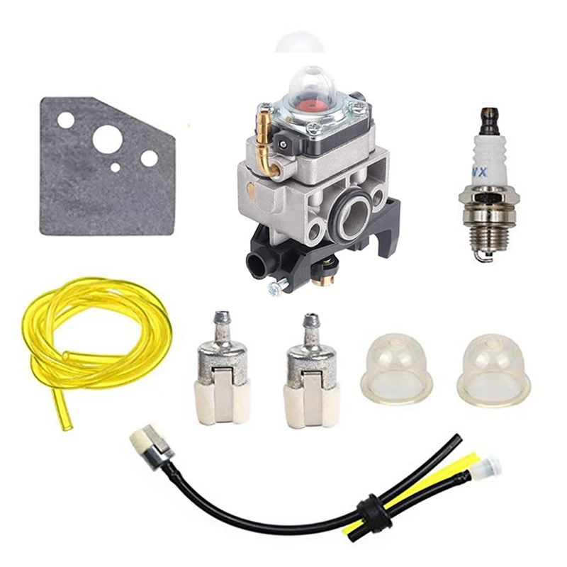 3x прокладка карбюратора Свеча зажигания топливная труба в сборе для Honda GX25 GX35 GX 25