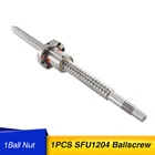 Бесплатная доставка рулонный шаровой винт SFU1204 + шаровой винт гайка + конец обработки можно выбрать длину для частей CNC