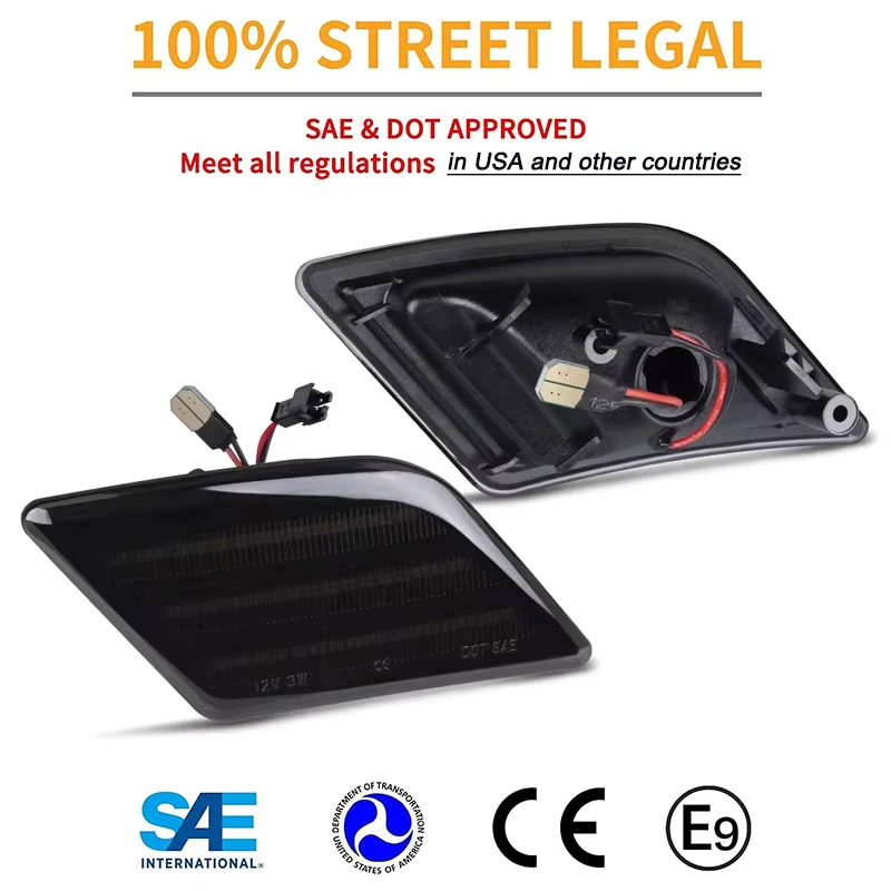 2 шт. поворотники для Mercedes Benz W204 C250 C300 C350 C63 SL65 AMG