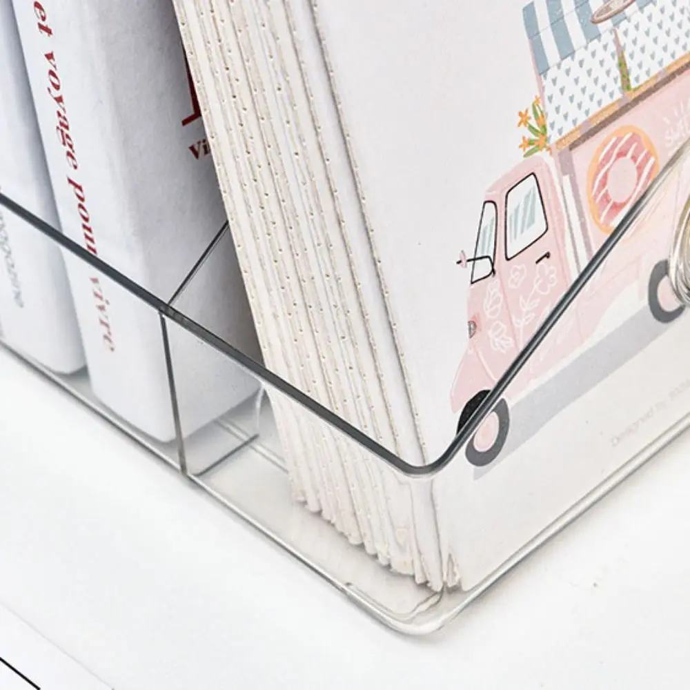 Прочные портативные подставки для книг с ручкой экономия места разделитель