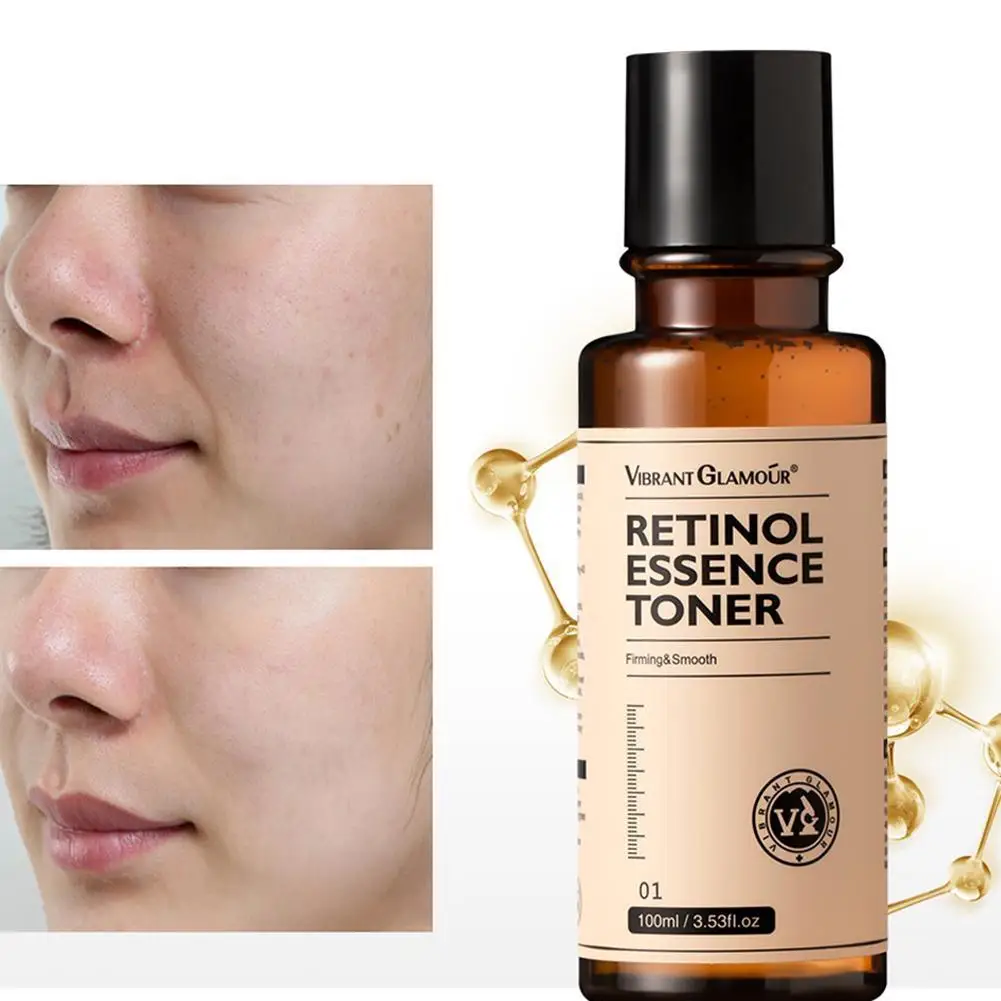 

VIBRANT GLAMOUR Retinol Essence Toner Anti-Aging Remove Wrinkle Firming Lifting Whitening Brighten Moisturizing Facial Skin Care