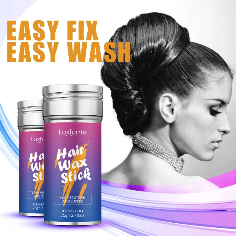 

Professional Wax Stick For Wig Wax Stick For Strong Hold Broken Hair Artifact Hair Pomade Stick Long-Lasting Styling Wax Stick