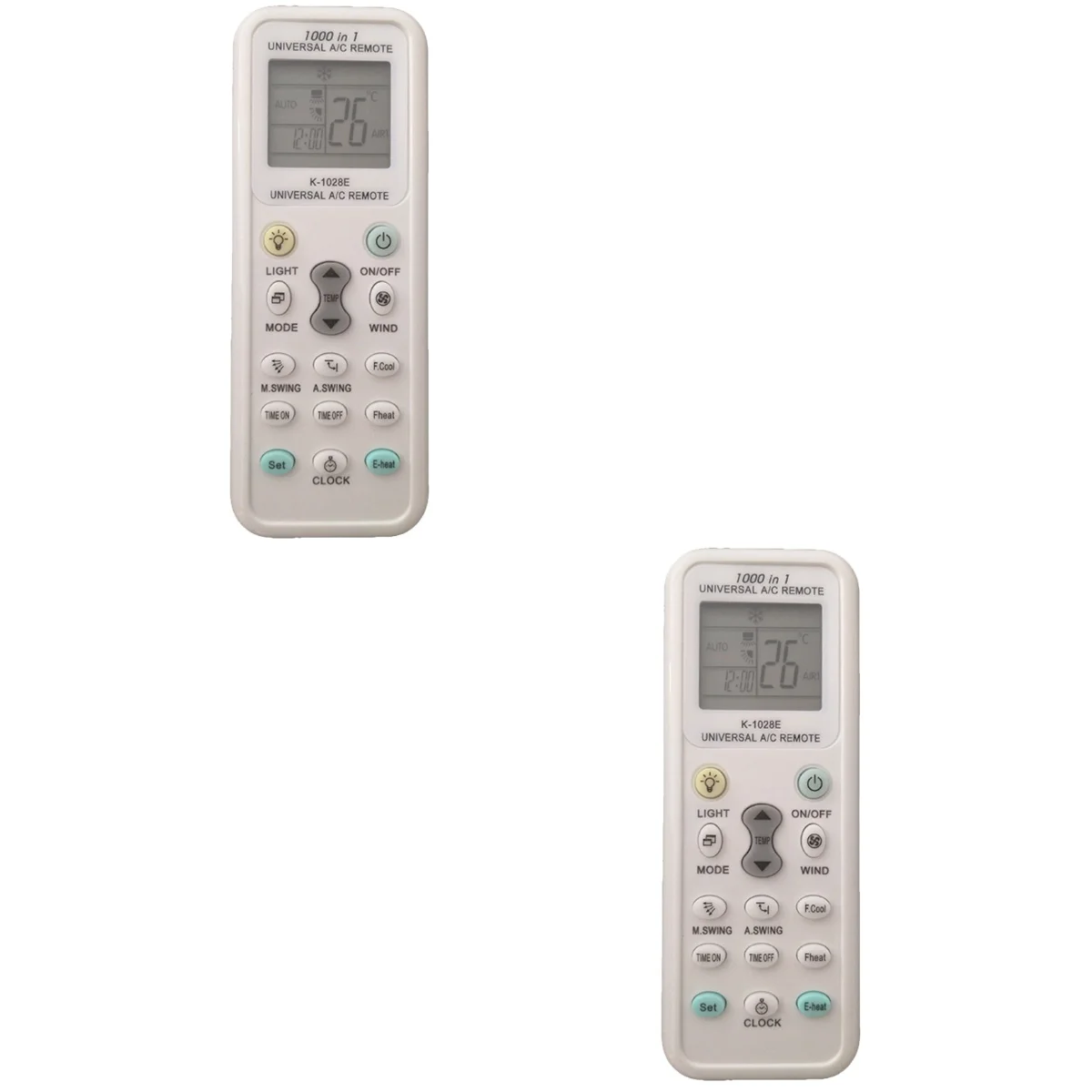 

2 pcs Universal Air Conditoner Controller Air Conditioning for Home Office without Without