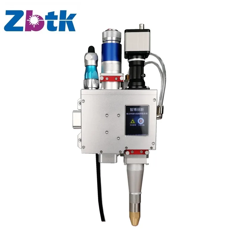 

ZBTK high speed Fiber 1000W 1500W 2000W stainless steel laser welding machine wobble head