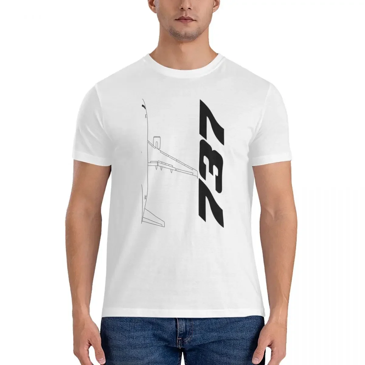 Классическая Мужская хлопковая футболка с коротким рукавом и круглым вырезом