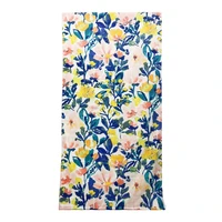 cusack floral bath towel 70135 500g pure cotton for children adults men women bathroom free shipping