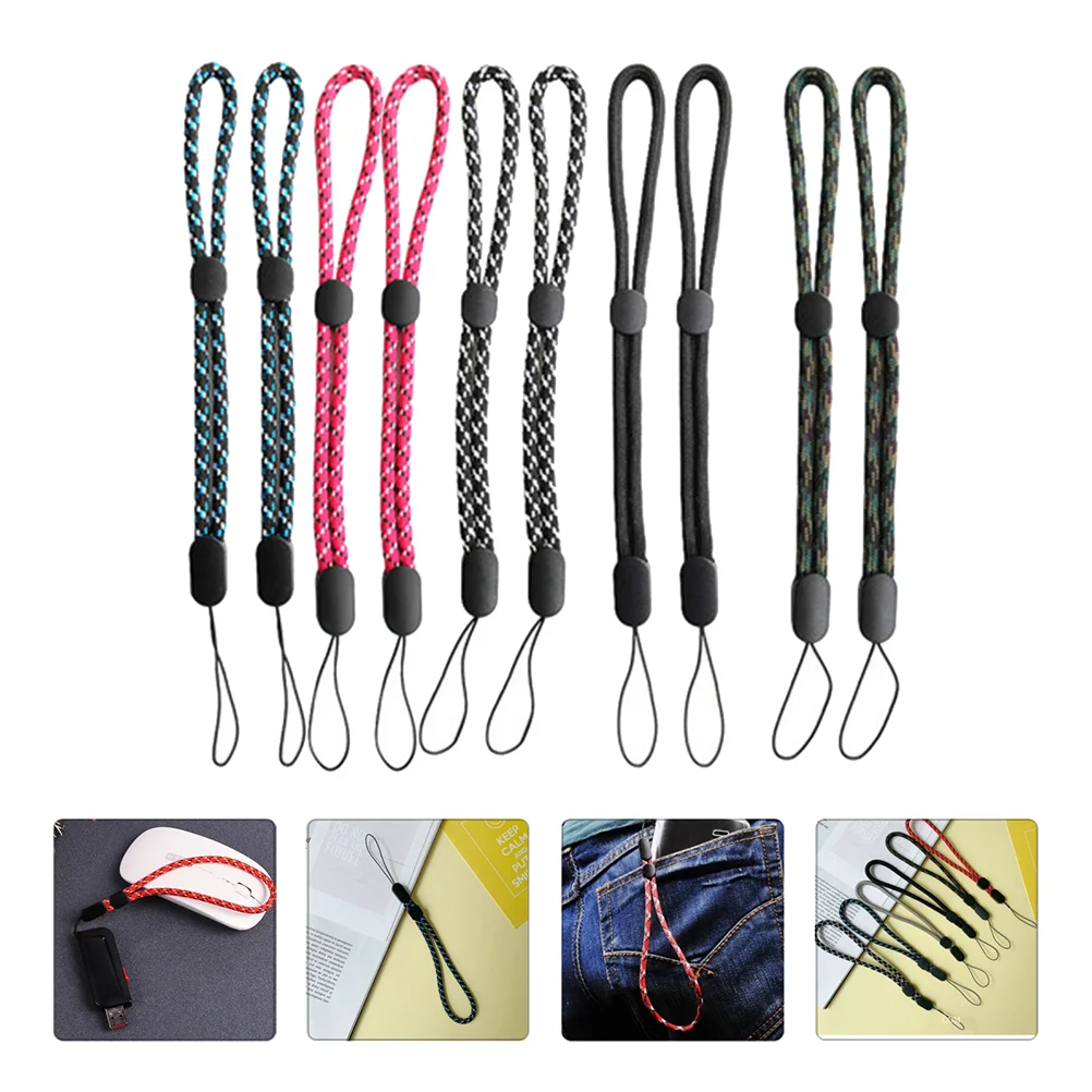 

10pcs Universal Portable Useful Adjustable Wrist Straps Camera Wrist Straps Speaker Lanyards for Hiking Speaker