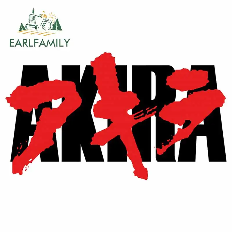 EARLFAMILY 13 см для Akira японские символы текста личные автомобильные наклейки