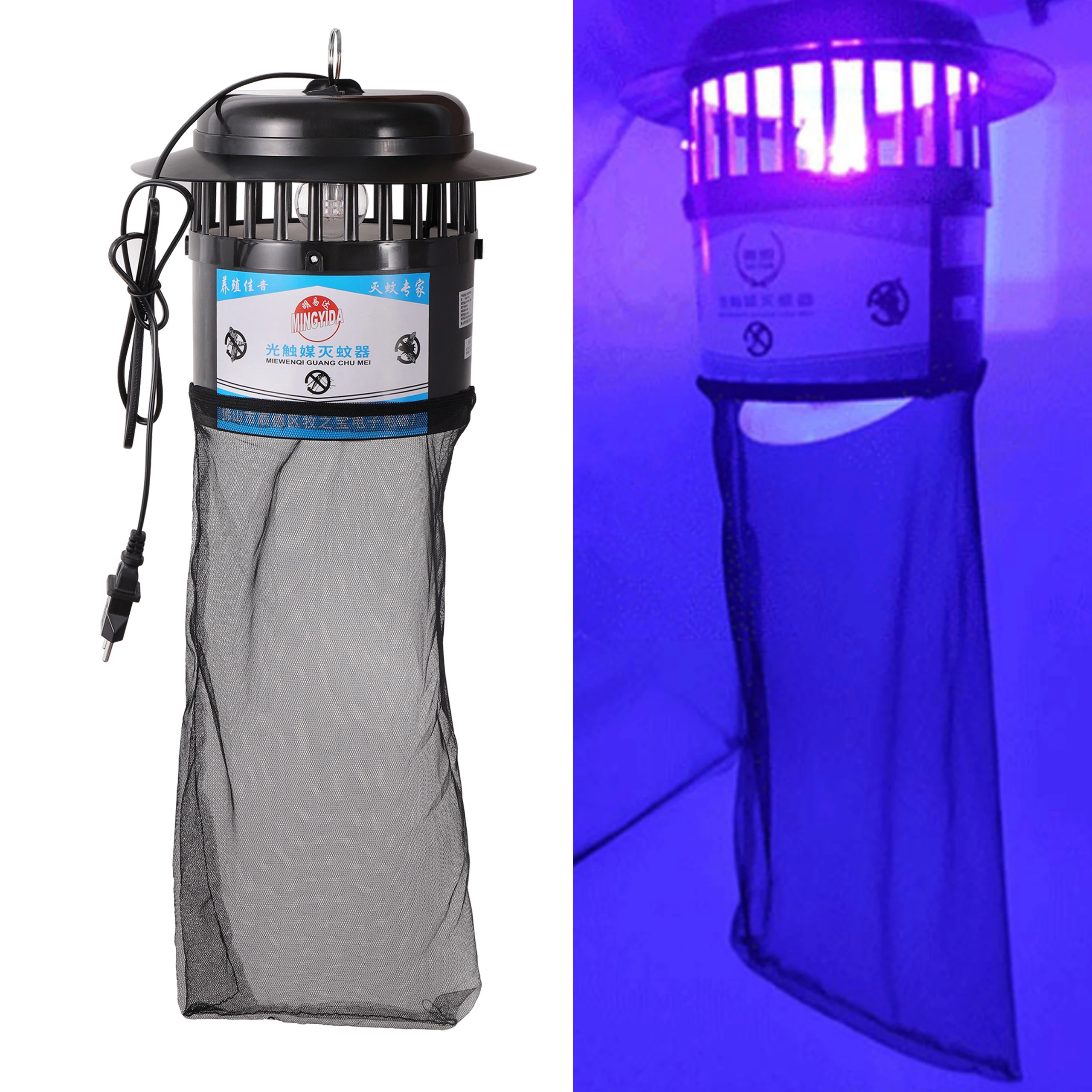 

Mosquito Killer Lamp Garden Outdoor Pest Trap 220V 16W Photocatalyst Inhalant Insect Fly UV Light Bug Zapper Pest Catcher