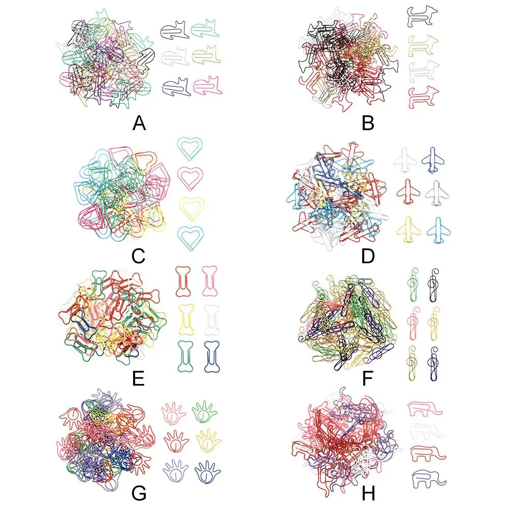 Металлические музыкальные символы в форме животных для книг бумажный лист папка
