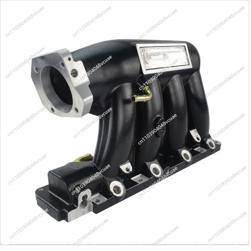Фото Новый впускной коллектор Skunk2, черный/серебристый, подходит для Honda Civic K24A2 K20Z3 №1