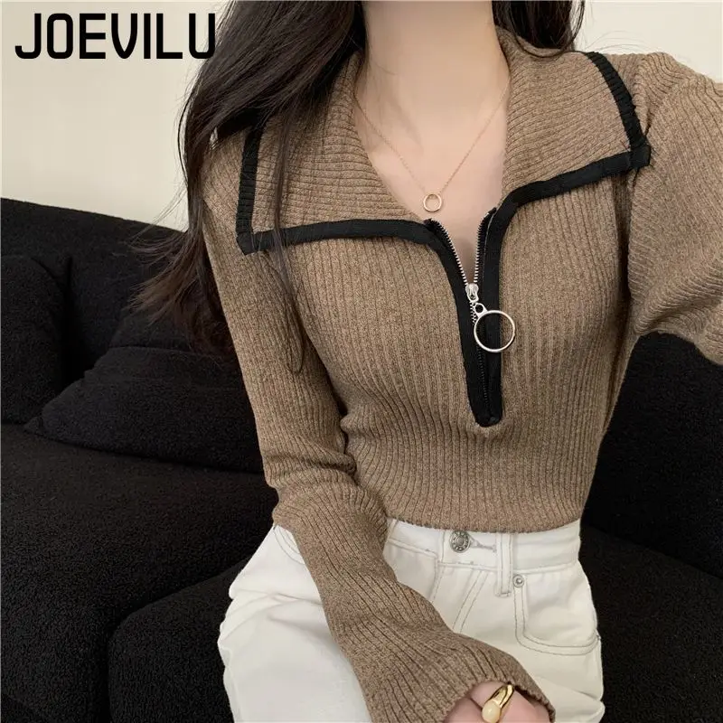 JOEVILU Полиэстер Пуловер Женский