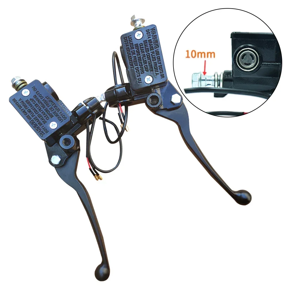 Модификация мотоцикла Ebike Тормозной рычаг Ручка Визуальная проверка уровня