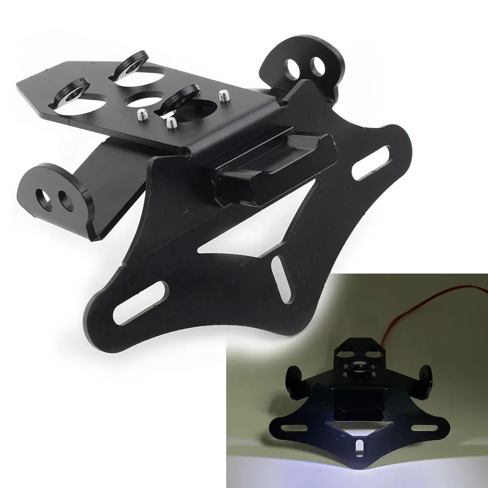 Кронштейн рамки заднего номерного знака мотоцикла со светодиодной подсветкой