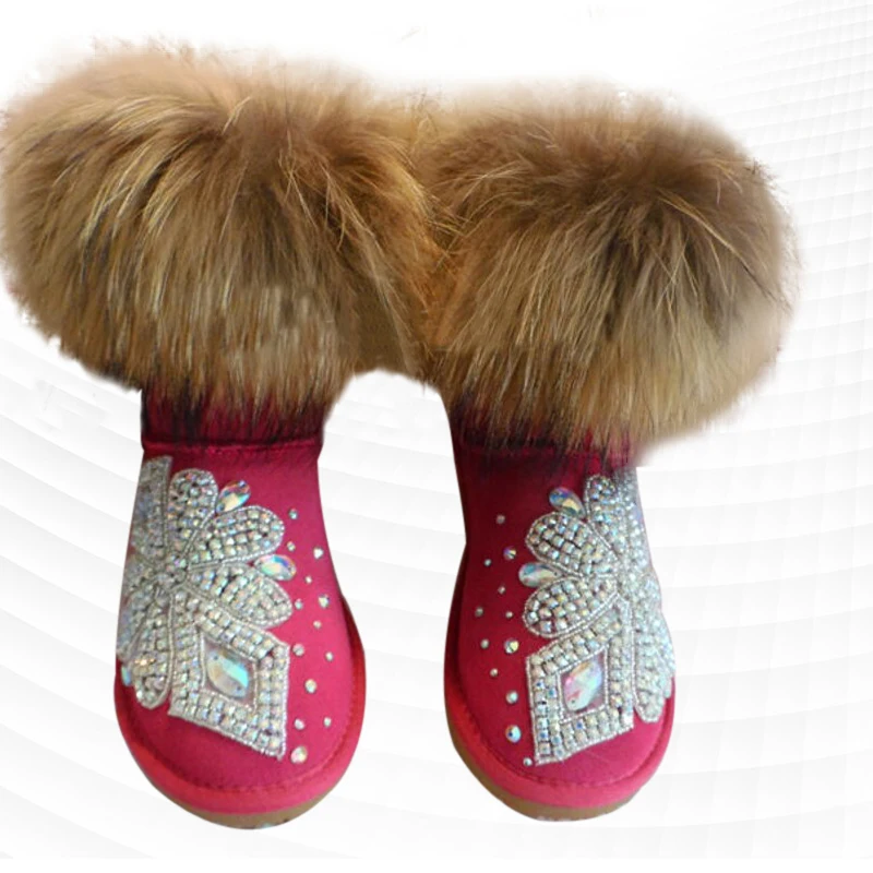 

Fur integrated custom warm Martin boots comfortable Martin boots running shoes brand walking shoes 35-46