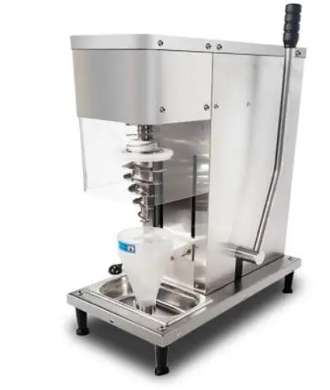 Новая Зеландия свежие настоящие фрукты вихревая замороженная йогурт мороженое