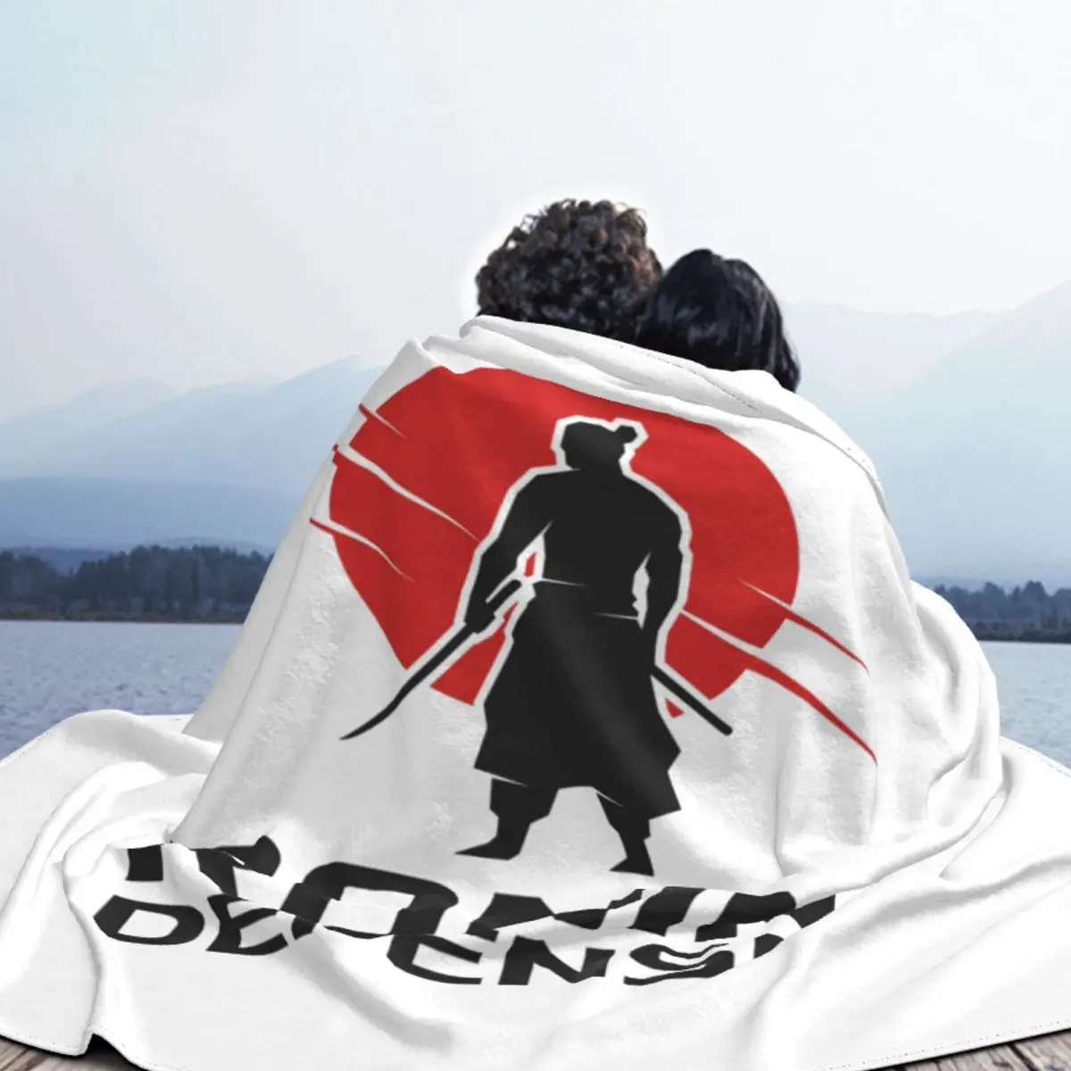 Японское одеяло Ronin 1197 плюшевое покрывало индивидуальное