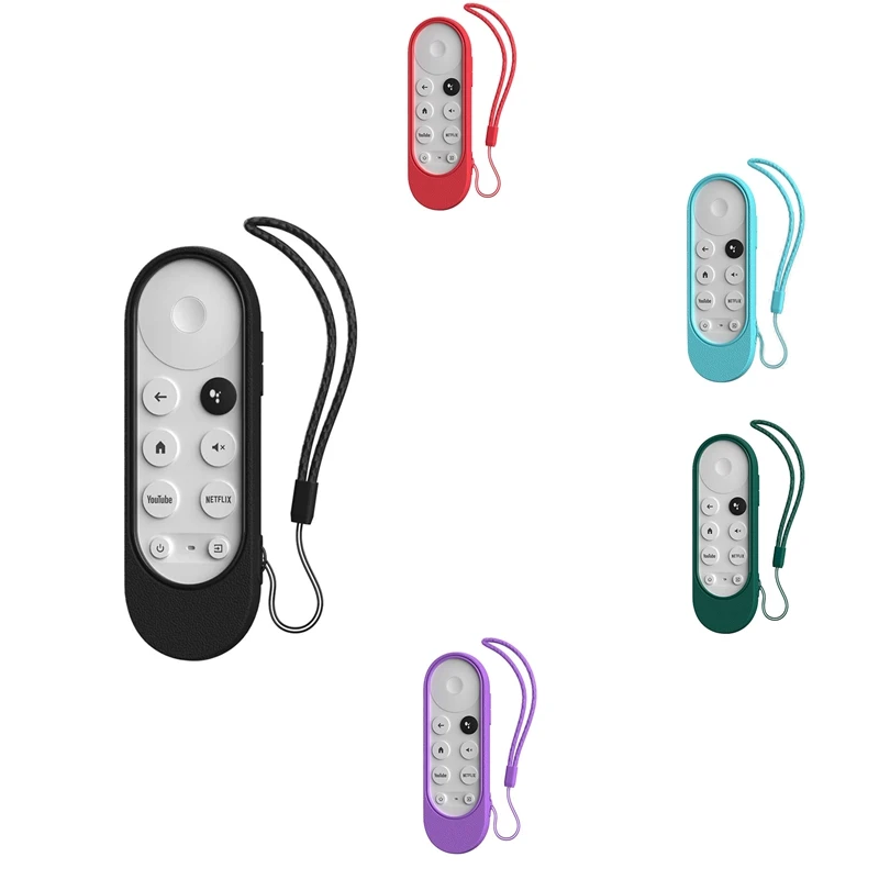 

Silicone Case For Google Chromecast TV 2020 Voice Remote, Shockproof Protective Cover For 2020 Voice Remote