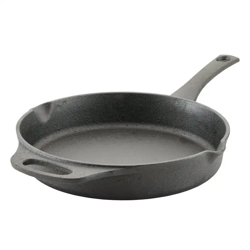 

2023 New Cast Iron Pre-seasoned Induction Skillet, 10-Inch Non-stick Pan Frying Steak Pancake Cookware Pans Kitchen Accessories